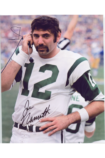 Joe Namath 8x10 Photo Signed Autograph NY Jets HOF Broadway