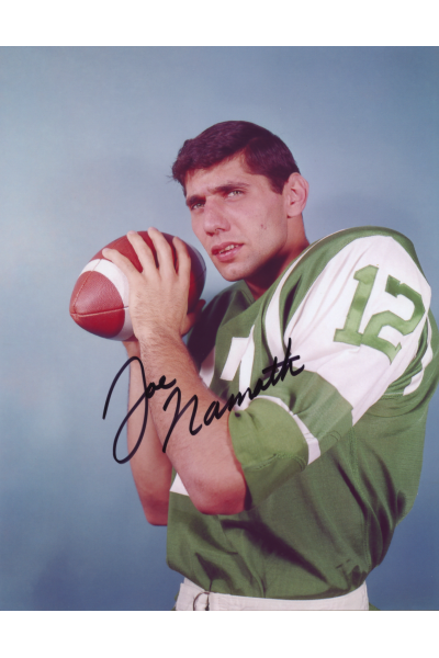 Joe Namath 8x10 Photo Signed Autograph NY Jets HOF Broadway