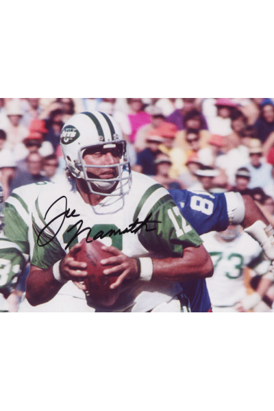 Joe Namath 8x10 Photo Signed Autograph NY Jets HOF Broadway