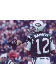 Joe Namath 8x10 Photo Signed Autograph NY Jets HOF Broadway