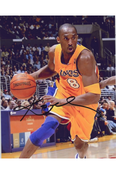 Kobe Bryant 8x10 Signed Autograph COA Lakers HOF