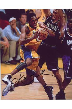 Kobe Bryant 8x10 Signed Autograph COA Lakers HOF Driving vs Kings