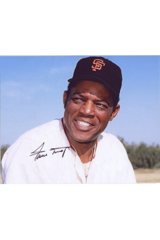 Willie Mays 8x10 Photo Signed Autograph COA HOF Giants Posed Looking Right