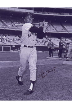 Willie Mays 8x10 Photo Signed Autograph COA HOF Giants On Deck Swing