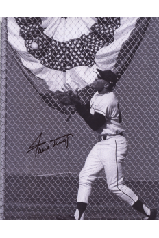 Willie Mays 8x10 Photo Signed Autograph COA HOF Giants Catch by Banner