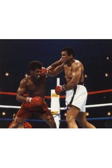 Leon Spinks 8x10 Photo Signed Autographed fighting Muhammad Ali