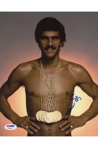 Mark Spitz 8x10 Photo Signed Autographed Auto PSA DNA Olympic Gold Medal Swim
